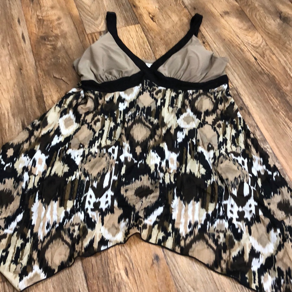 Leopard Flowy Top